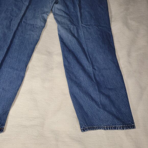 Vtg Levis Jeans Mens Sz 42X29 Blue Comfort Fit Retro Workwear Y2K Utility Work - Picture 12 of 16